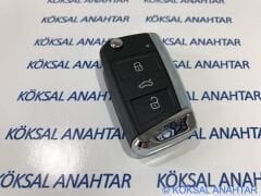 Volkswagen Golf 7, Polo, Passat, Tiguan, T-Roc 3 Tuşlu Kumanda Kabı