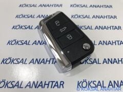 Volkswagen Golf 7, Polo, Passat, Tiguan, T-Roc 3 Tuşlu Kumanda Kabı