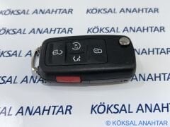 Volkswagen Sharan X2 4+1 Butonlu Kumanda Kabı