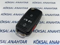 Volkswagen Sharan Sürgü Kapılı 4+1 Tuşlu Kumanda Kabı