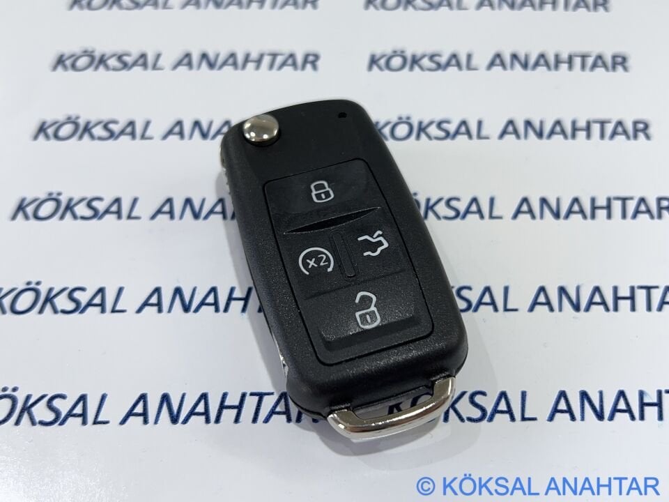 Volkswagen Sharan X2 4 Butonlu Kumanda Kabı