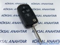 Volkswagen Sharan X2 4 Butonlu Kumanda Kabı