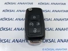 Volkswagen Sharan X2 4 Butonlu Kumanda Kabı