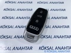 Audi A3, Q2, Q3 Keyless Start & Stop Sustalı Anahtarlı Modeller Için 2023 Black Audi Kumanda Kabı