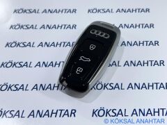 Audi A3 Q2 Q3 Keyless Start Stop Sustalı Anahtarlı Modeller için 2023 Black Audi Kumanda Kabı