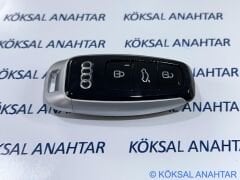 Audi A3, Q2, Q3 Keyless Start & Stop Sustalı Anahtarlı Modeller Için 2023 Black Audi Kumanda Kabı