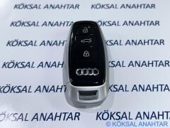 Audi A3 Q2 Q3 Keyless Start & Stop Sustalı Anahtarlı Modeller için 2023 Black Audi Kumanda Kabı