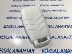 Mercedes-Benz Smart Anahtar Silikon Anahtar Kılıfı White