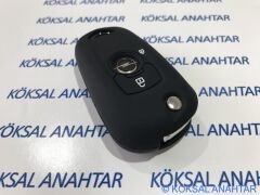Opel Astra K Silikon Anahtar Kılıfı Siyah