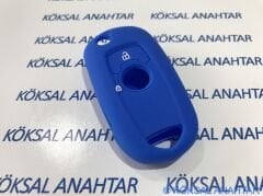 Opel Astra K Silikon Anahtar Kılıfı Mavi