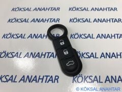 Fiat 500, Punto, Bravo, Doblo, Ducato 3 Tuşlu Silikon Tuş Takımı