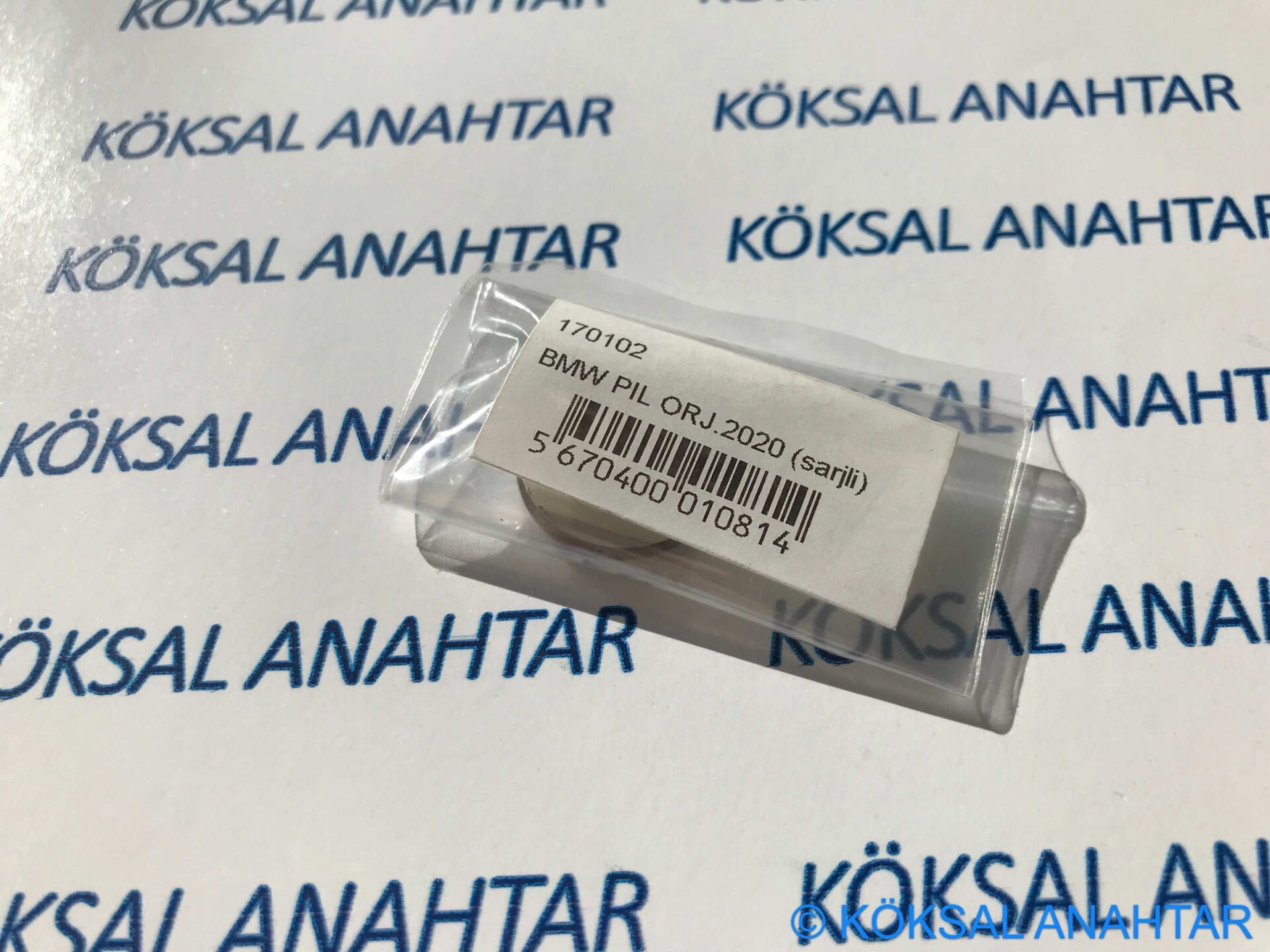 Bmw Kumandaları Için Orijinal 2020 Şarjlı Pil