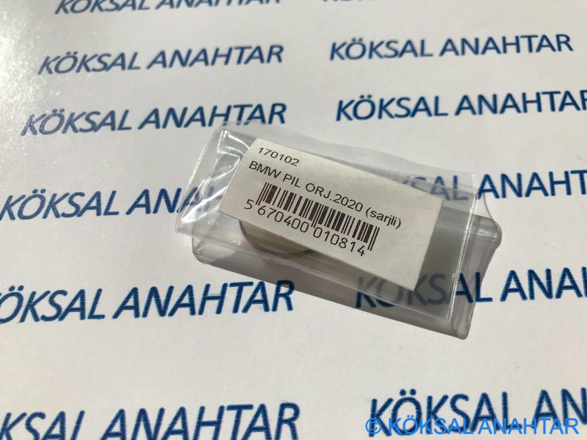 Bmw Kumandaları Için Orijinal 2020 Şarjlı Pil