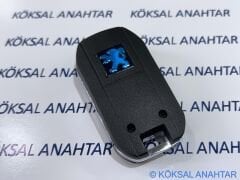 Peugeot 206 2 Tuşlu Sustalı Dönüşüm Kumanda Kabı