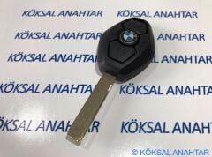 Bmw E46 E60 E90 Orijinal 3 Tuşlu Kumanda Kabı (Düz Anahtar)