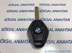 Bmw E46 E60 E90 3 Tuşlu Kumanda Kabı (Düz Anahtar)