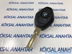 Bmw E46 E60 E90 X5 Z3 Z4 3 Tuşlu Kumanda Kabı (Kanallı Anahtar)