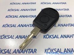 Bmw E36 E38 E39 E53 Orijinal 3 Tuşlu Kumanda Kabı (Kanallı Anahtar)