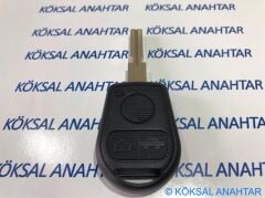 Bmw E36 E38 E39 E53 3 Tuşlu Kumanda Kabı (Kanallı Anahtar)