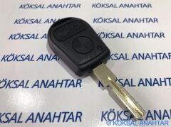 Bmw E36 E38 E39 E53 Orijinal 3 Tuşlu Kumanda Kabı (Kanallı Anahtar)