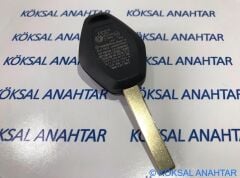 Bmw E46 E60 E90 3 Tuşlu Dolu Kumanda (Düz Anahtar)