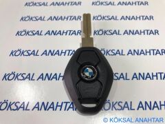 Bmw E46 E60 E90 X5 Z3 Z4 3 Tuşlu Dolu Kumanda (Kanallı Anahtar)