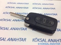 Audi A3 A4 A6 3 Tuşlu Kumanda Kabı
