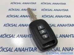 Chevrolet Captiva 3 Tuşlu Dolu Kumanda
