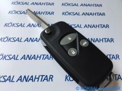 Honda Civic Sallama Kumandalar için 3 Tuşlu Dönüşüm Kumanda Kabı