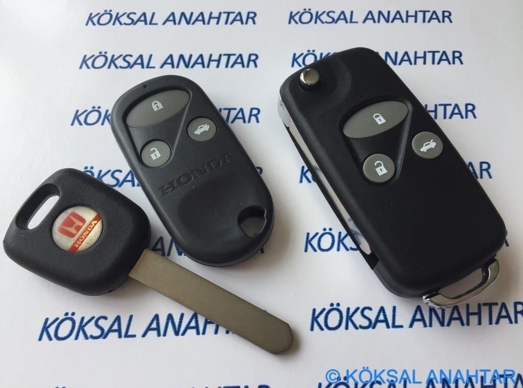 Honda Civic Sallama Kumandalar için 3 Tuşlu Dönüşüm Kumanda Kabı