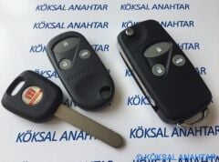Honda Civic Sallama Kumandalar için 3 Tuşlu Dönüşüm Kumanda Kabı