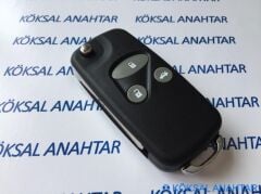 Honda Civic Sallama Kumandalar için 3 Tuşlu Dönüşüm Kumanda Kabı