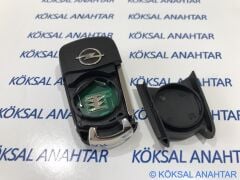 Opel Astra H, Corsa D, Meriva B, Zafira B 2 Tuşlu Dolu Kumanda