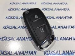 Peugeot 207 307 308 Partner 2 Tuşlu Dolu Kumanda