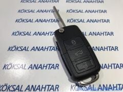 Volkswagen Golf 4 Golf 5 Transporter T5 3 Tuşlu Dolu Kumanda