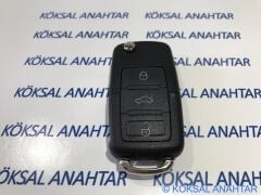 Volkswagen Golf 4 Golf 5 Transporter T5 3 Tuşlu Dolu Kumanda