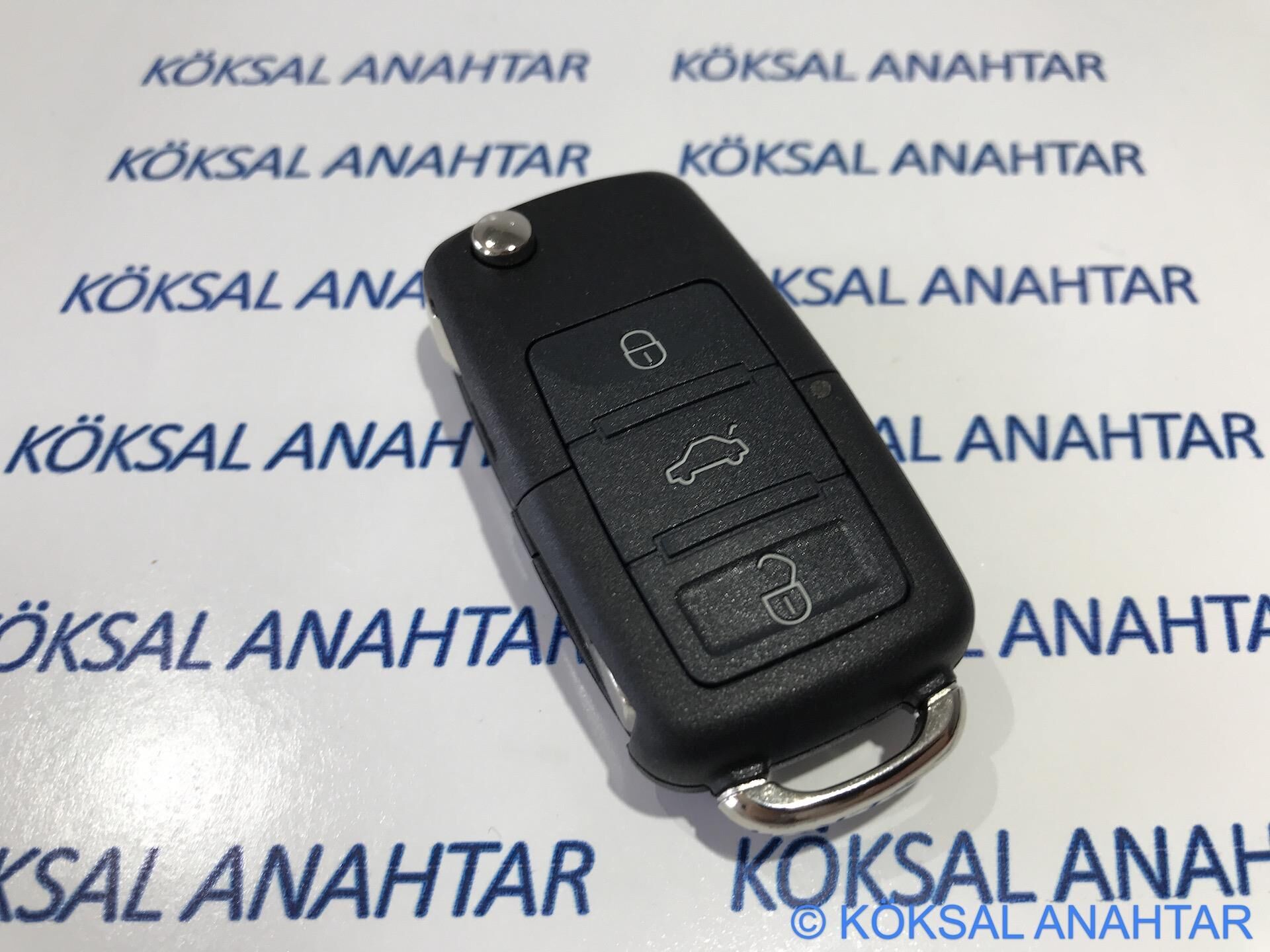 Volkswagen Golf 4 Golf 5 Transporter T5 3 Tuşlu Dolu Kumanda