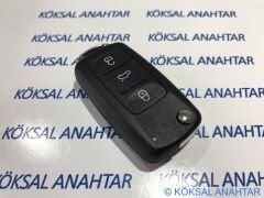 Volkswagen Golf 6 Jetta Scirocco Caddy Transporter UDS 3 Tuşlu Dolu Kumanda