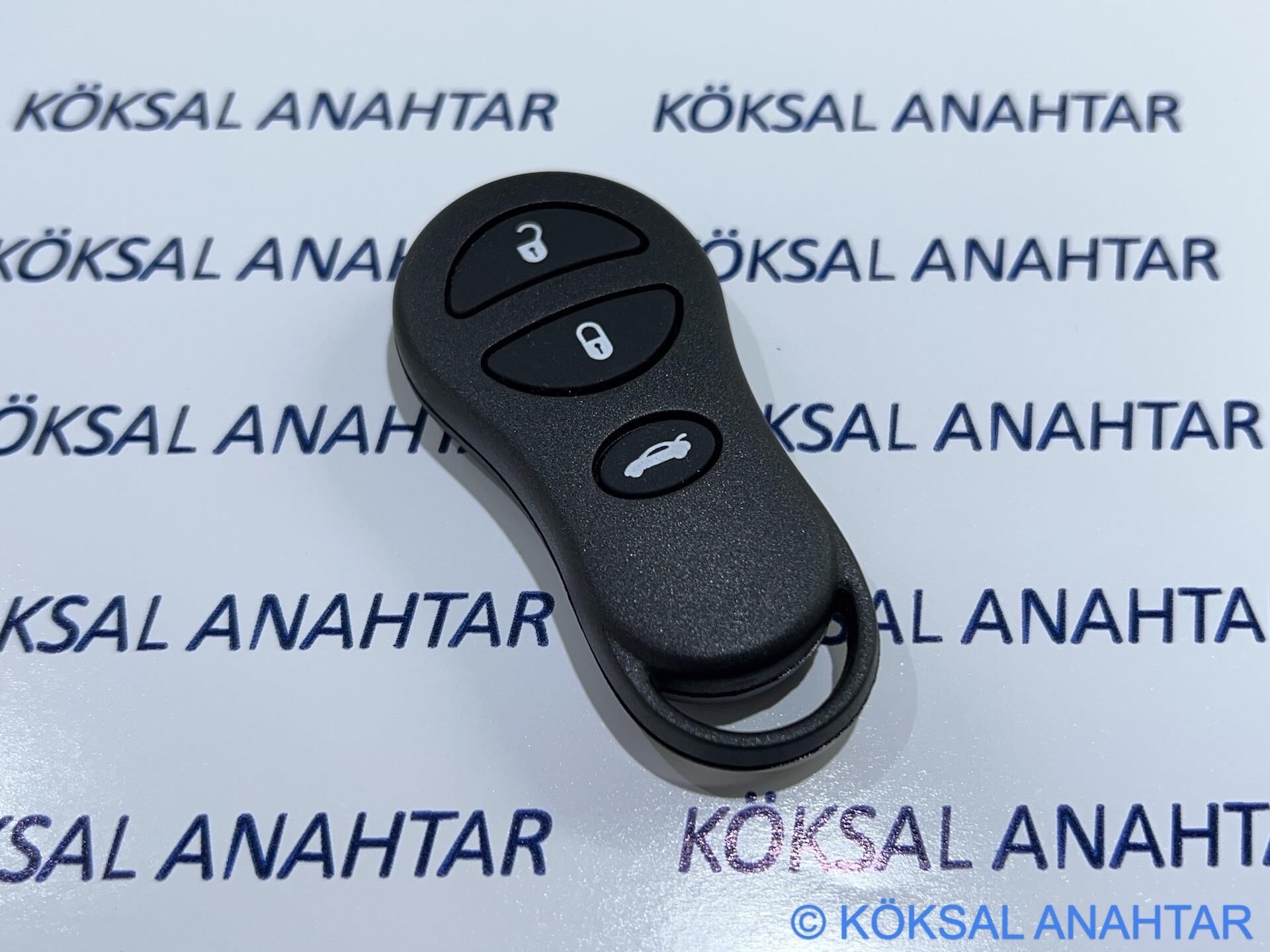 Chrysler Jeep Dodge 3 Tuşlu Bagaj Butonlu Kumanda Kabı