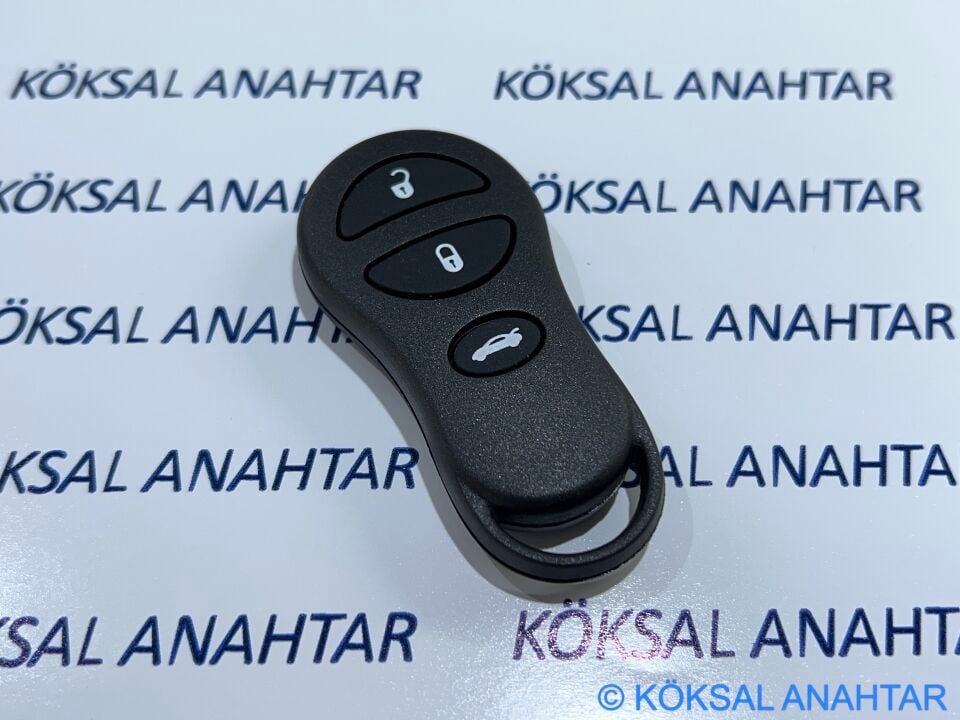 Chrysler Jeep Dodge 3 Tuşlu Bagaj Butonlu Kumanda Kabı