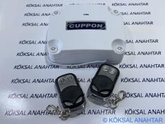 Cuppon Wifi Özellikli Manyetik Kapı, Panjur, Kepenk Kumanda Beyini  + 2 Adet Kumanda ile Birlikte