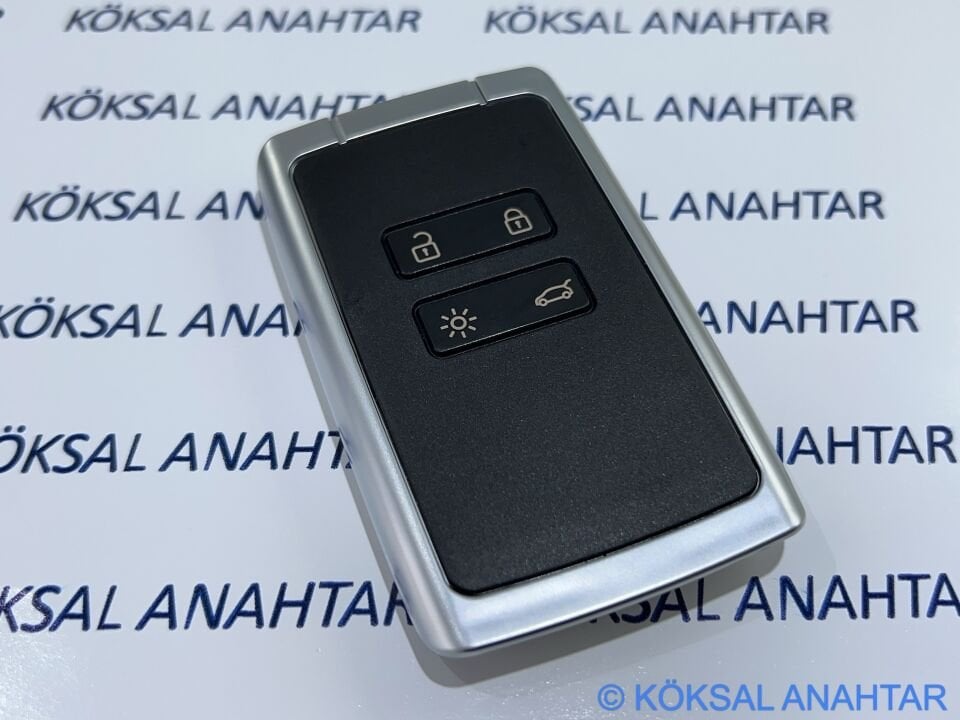 Renault Megane, Talisman, Kadjar, Clio 4 Tuşlu Alüminyum Kumanda Kabı