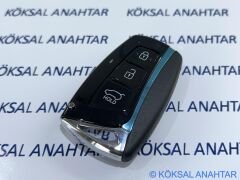 Hyundai Santa FE 3 Tuşlu Kumanda Kabı (2015-2018)