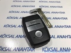 Kia Sportage Ceed 3 Tuşlu Hold Tuşlu Smart Kumanda Kabı