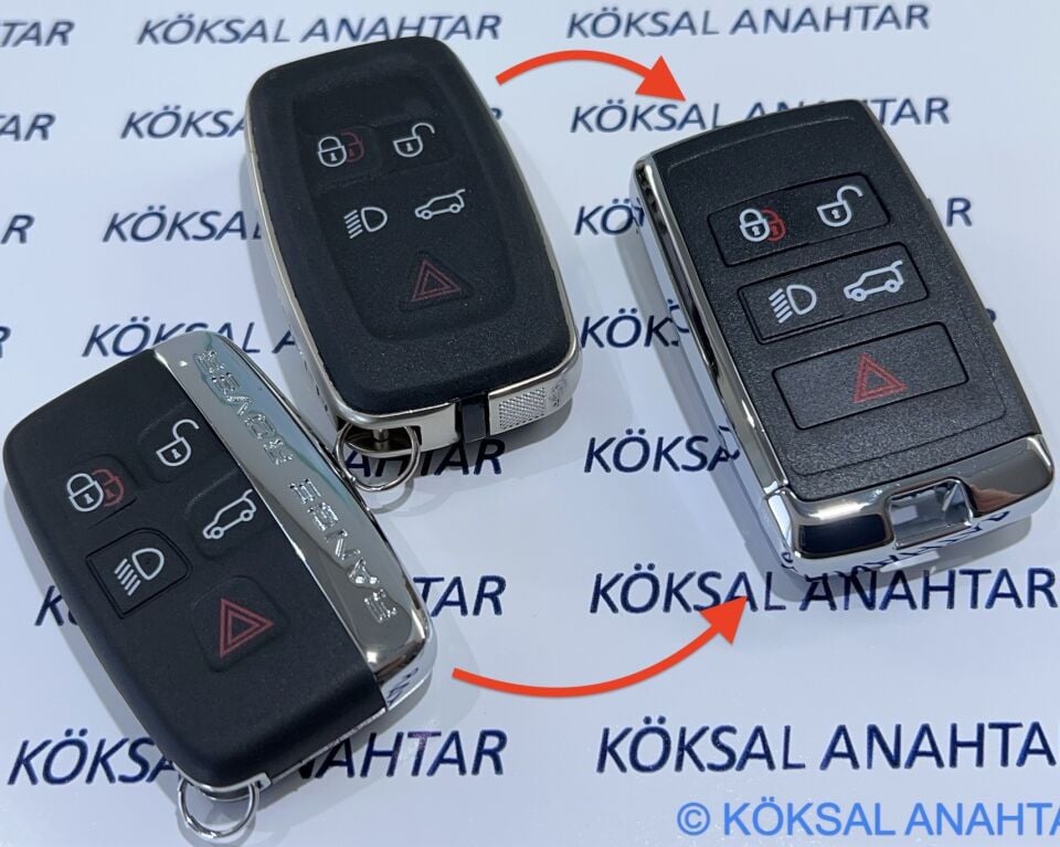 Range Rover, Vogue, Sport Discovery, Defender Evoque için Yeni Nesil Kumanda Kabı