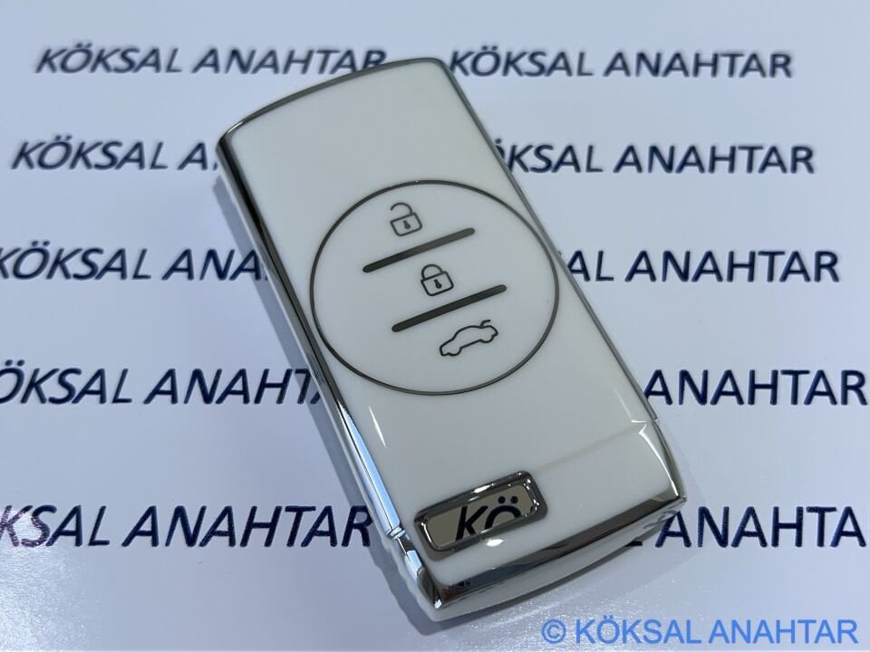 Chery Omoda 5, Tiggo 7 pro, Tiggo 8 pro Anahtar Kılıfı White