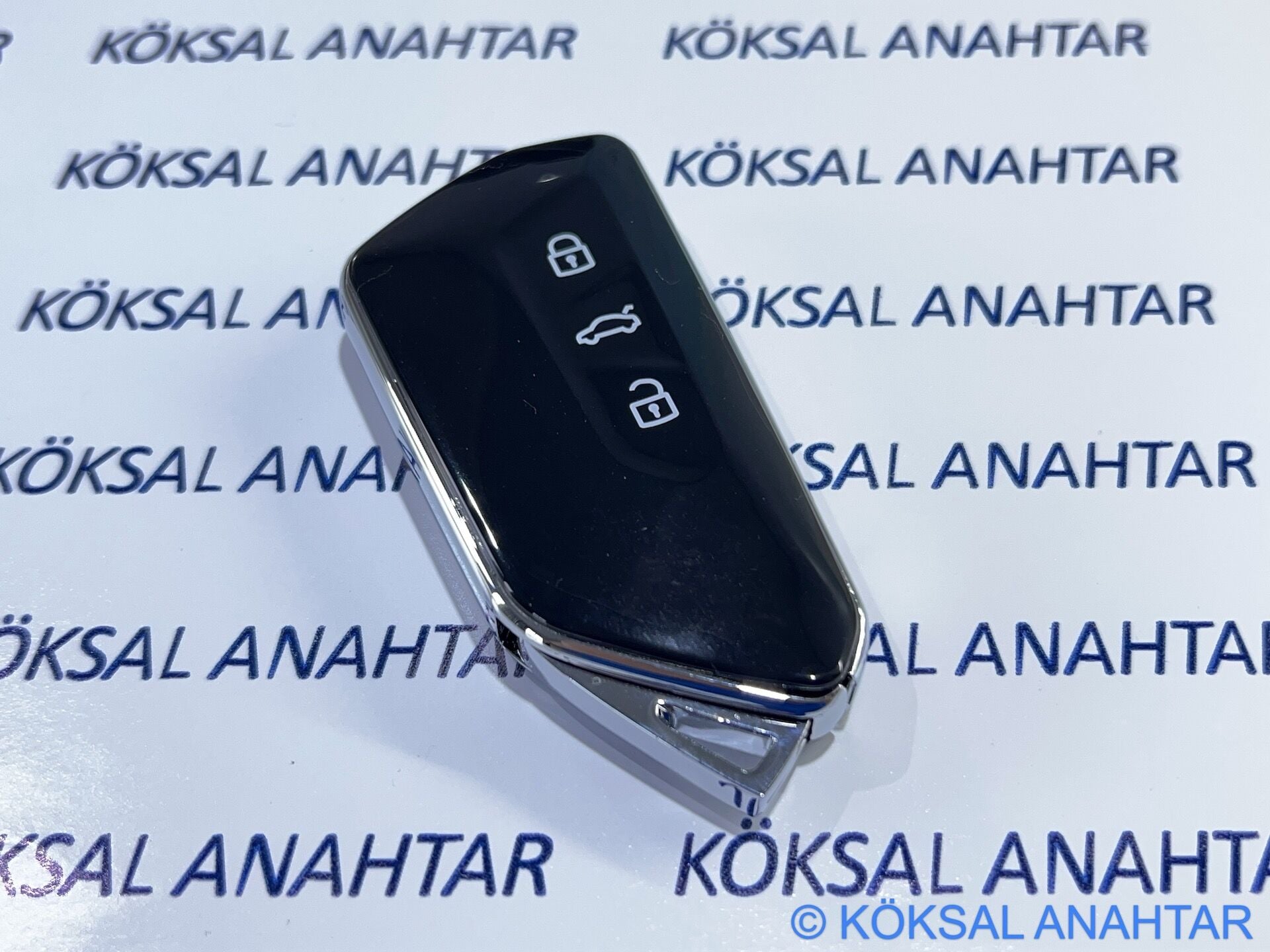 Volkswagen Golf 8, Passat, Tiguan 3 Tuşlu Smart Kumanda Kabı