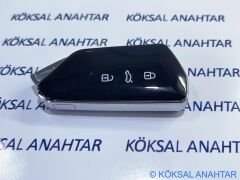 Volkswagen Golf 8, Passat, Tiguan 3 Tuşlu Smart Kumanda Kabı