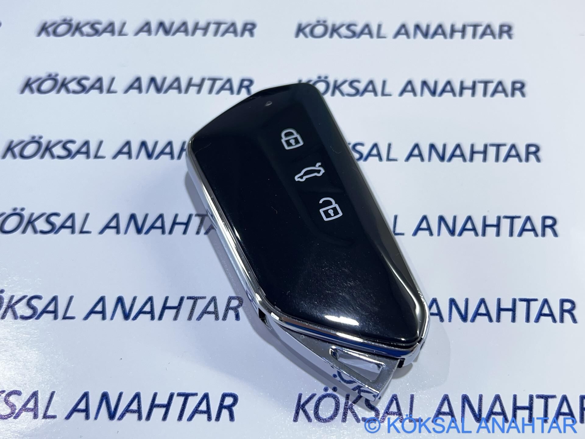 Volkswagen Golf 8, Passat, Tiguan 3 Tuşlu Smart Kumanda Kabı