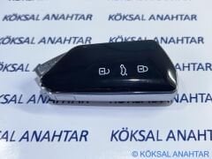 Volkswagen Golf 8, Passat, Tiguan 3 Tuşlu Smart Kumanda Kabı